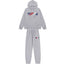 American tide trapstar blue gray tiger head gradient towel embroidered men's and female couple sweater trousers casual set (23)
