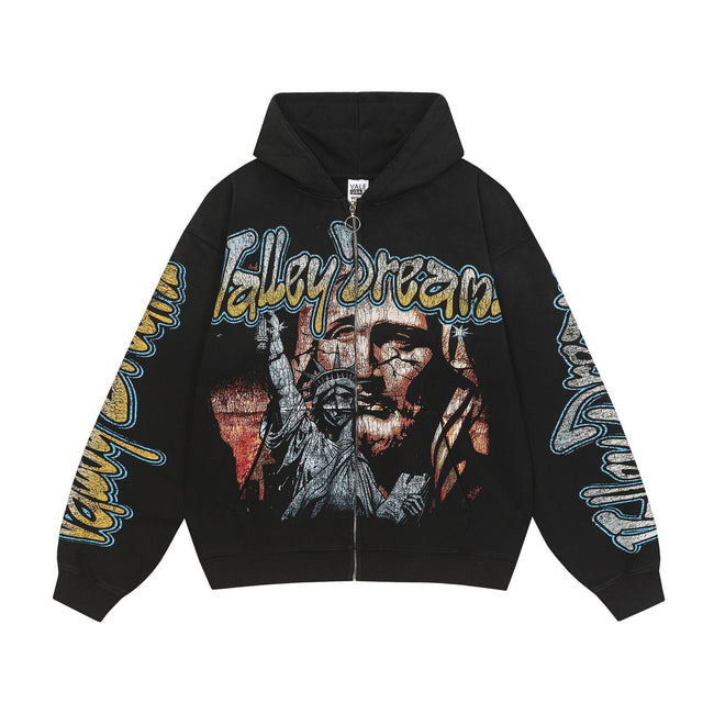 Vale Forever Midnight Graphic Sleeve Hoodie Hover Image