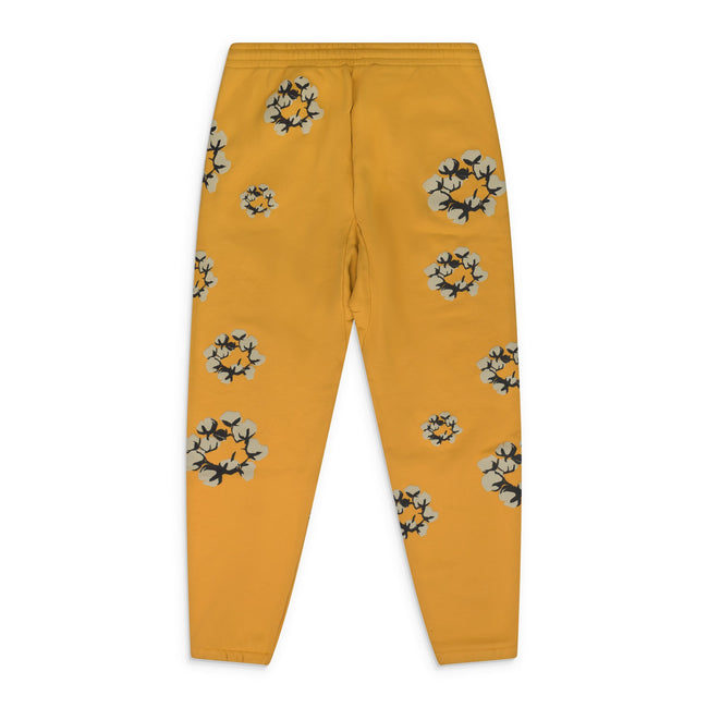 Denim Tears Yellow Cactus Wreath Sweatpants Main Image