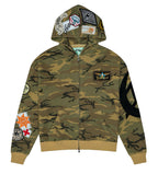 Godspeed Squadron Hoodie Camo Green