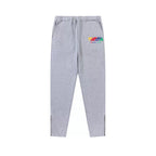 Trapstar autumn and winter casual sports suit hooded sweatshirt pants pullover simple letter drawstring top pants (5)