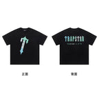 Trapstar short-sleeved T-shirt summer 2025 new letter print men and women casual loose round neck European and American trendy ins (16)