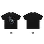 Trapstar short-sleeved T-shirt summer 2025 new letter print men and women casual loose round neck European and American trendy ins (36)