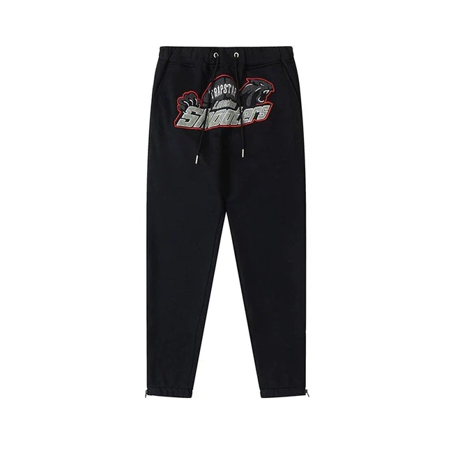 Trapstar niche trendy brand sweatshirt trousers sports leisure suit men and women couple autumn and winter plus velvet letter embroidery (25) Hover Image