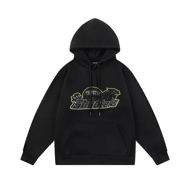 Trapstar niche trendy brand sweatshirt trousers sports leisure suit men and women couple autumn and winter plus velvet letter embroidery (56) Hover Image