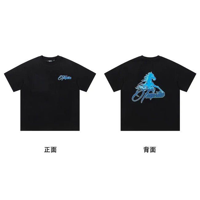 Trapstar Stallion Script Tee Main Image
