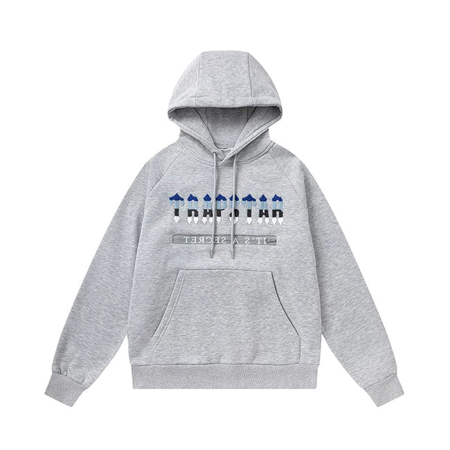 Trapstar It's A Secret Drip Blue Grey Tracksuit Main Image