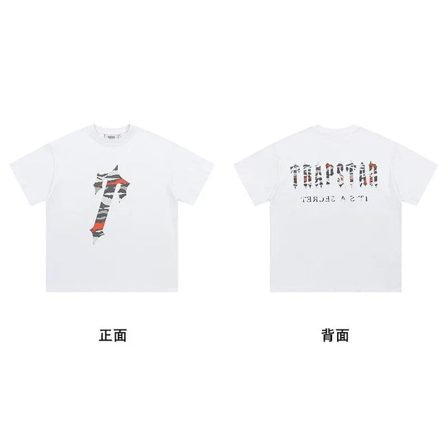 Trapstar Camo T Back Logo Tee Main Image
