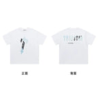 Trapstar short-sleeved T-shirt summer 2025 new letter print men and women casual loose round neck European and American trendy ins (14)
