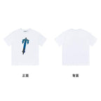 Trapstar short-sleeved T-shirt summer 2025 new letter print men and women casual loose round neck European and American trendy ins (9)