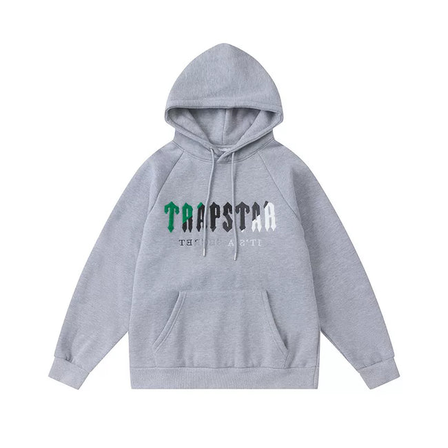 Trapstar It's A Secret Forest Green Grey Tracksuit Main Image