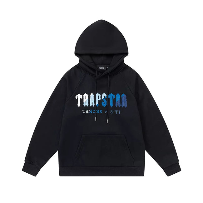 Trapstar niche trendy brand sweatshirt trousers sports leisure suit men and women couple autumn and winter plus velvet letter embroidery (38) Hover Image