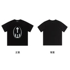 Trapstar short-sleeved T-shirt summer 2025 new letter print men and women casual loose round neck European and American trendy ins (22)