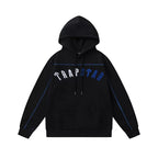 Trapstar autumn and winter casual sports suit hooded sweatshirt pants pullover simple letter drawstring top pants (37)
