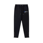 Trapstar autumn and winter casual sports suit hooded sweatshirt pants pullover simple letter drawstring top pants (10)