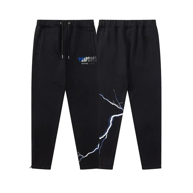 Trapstar niche trendy brand sweatshirt trousers sports leisure suit men and women couple autumn and winter plus velvet letter embroidery (53) Hover Image