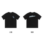 Trapstar short-sleeved T-shirt summer 2025 new letter print men and women casual loose round neck European and American trendy ins (5)
