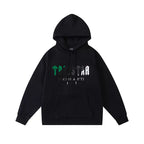 Trapstar autumn and winter casual sports suit hooded sweatshirt pants pullover simple letter drawstring top pants (14)
