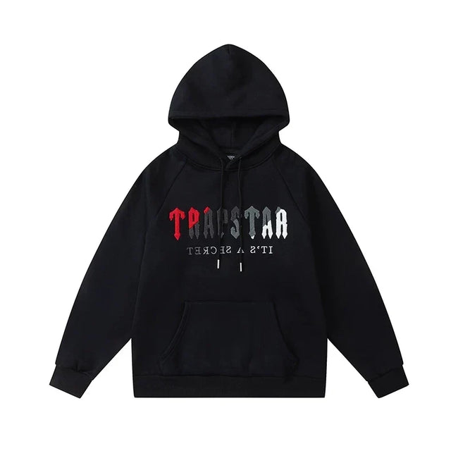 Trapstar niche trendy brand sweatshirt trousers sports leisure suit men and women couple autumn and winter plus velvet letter embroidery (18) Hover Image