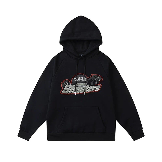 Trapstar niche trendy brand sweatshirt trousers sports leisure suit men and women couple autumn and winter plus velvet letter embroidery (26) Hover Image