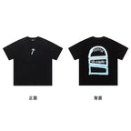 Trapstar short-sleeved T-shirt summer 2025 new letter print men and women casual loose round neck European and American trendy ins (27)