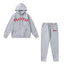 American tide trapstar blue gray tiger head gradient towel embroidered men's and female couple sweater trousers casual set (13)