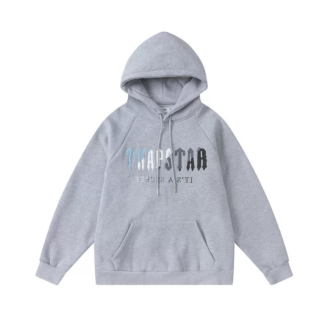 Trapstar It's A Secret Ice Blue Black Grey Tracksuit Main Image