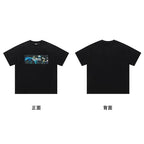 Trapstar short-sleeved T-shirt summer 2025 new letter print men and women casual loose round neck European and American trendy ins (38)
