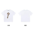 Trapstar short-sleeved T-shirt summer 2025 new letter print men and women casual loose round neck European and American trendy ins (8)
