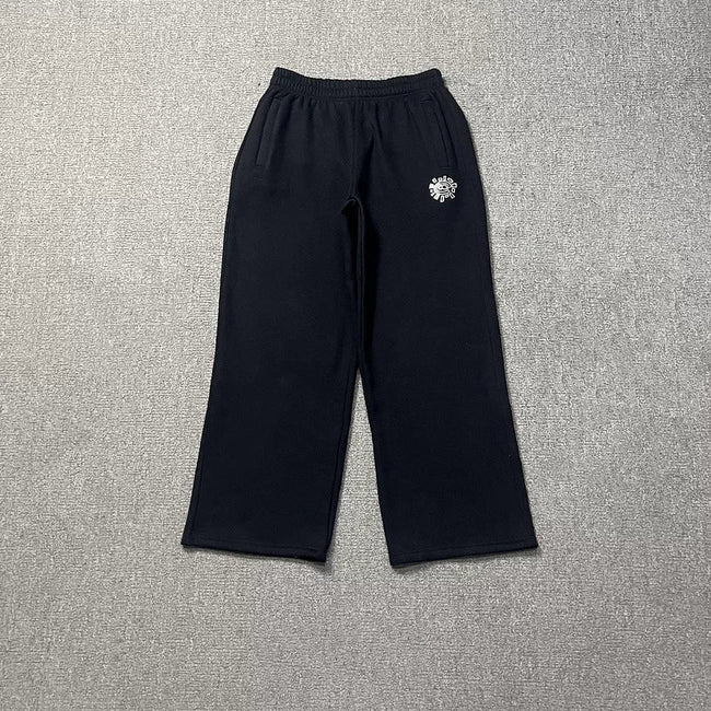 ADWYSD Logo Embroidered Sweatpants - Black Hover Image