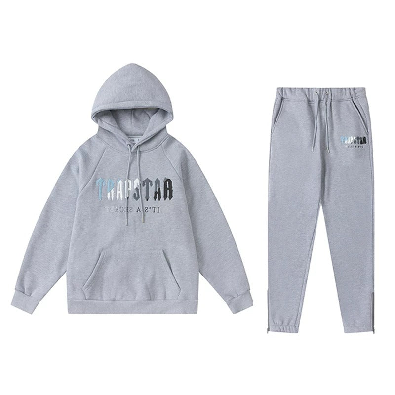 Trapstar It's A Secret Ice Blue Black Grey Tracksuit