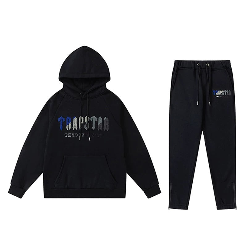 Trapstar It's A Secret Ice Blue Grey Black Tracksuit