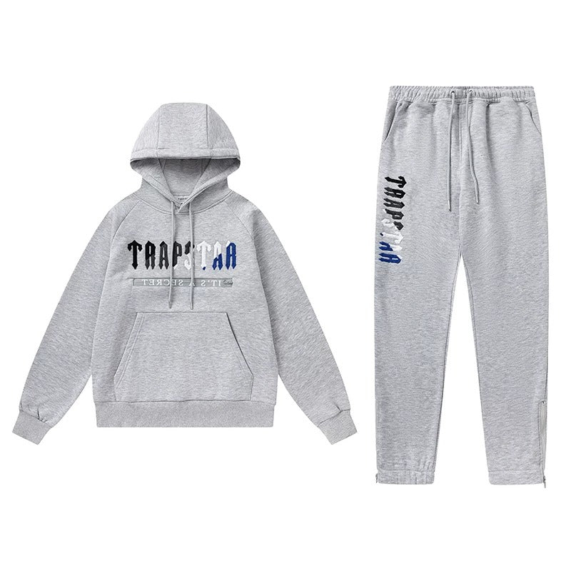 Trapstar It's A Secret Black Blue White Grey Tracksuit
