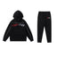 Trapstar Arc Logo Red White Black Tracksuit