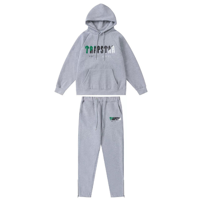 Trapstar It's A Secret Forest Green Grey Tracksuit Hover Image