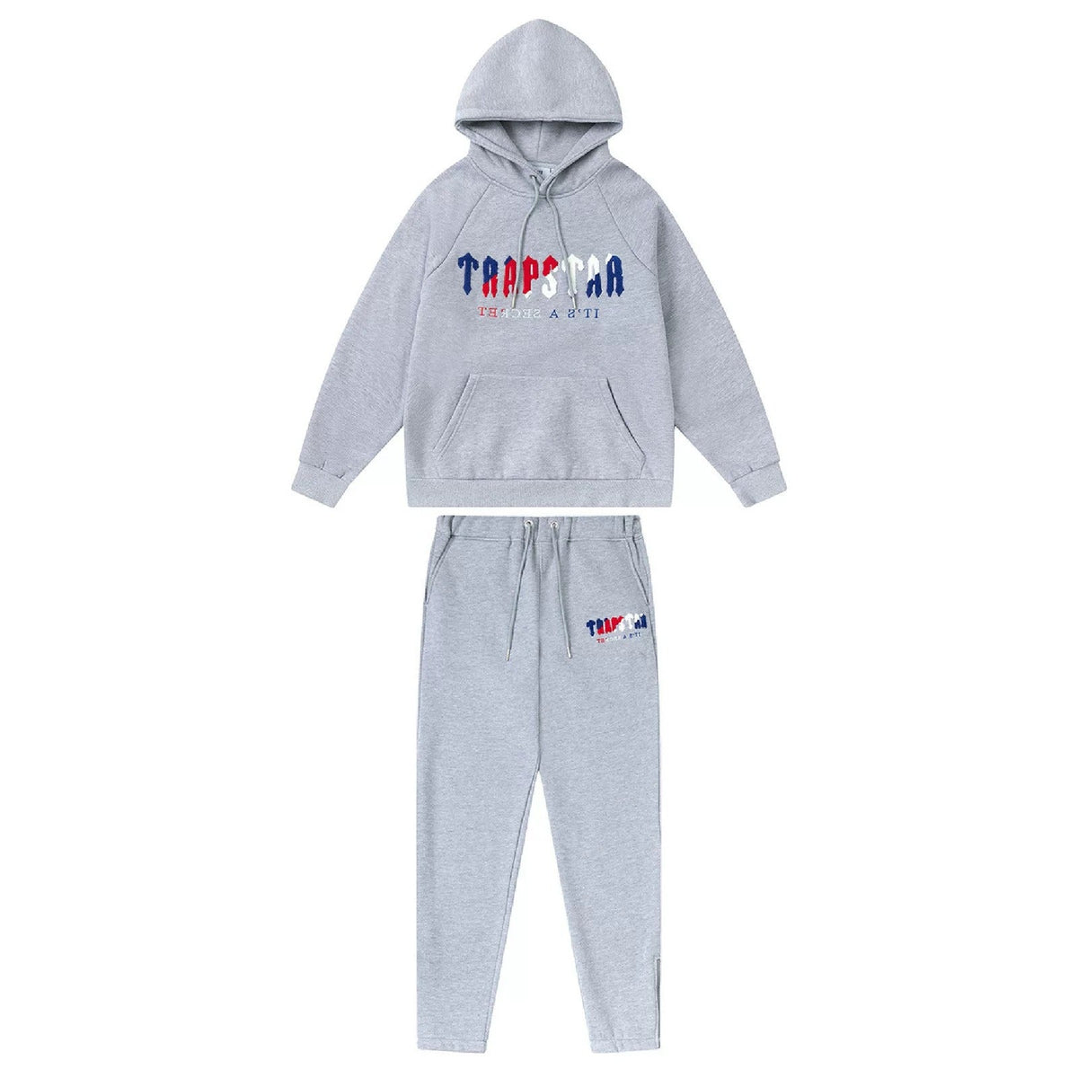 Trapstar It's A Secret Tricolour Grey Tracksuit