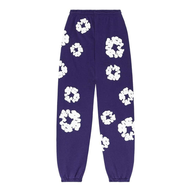 Denim Tears The Cotton Wreath Sweatpants 'Purple' Hover Image